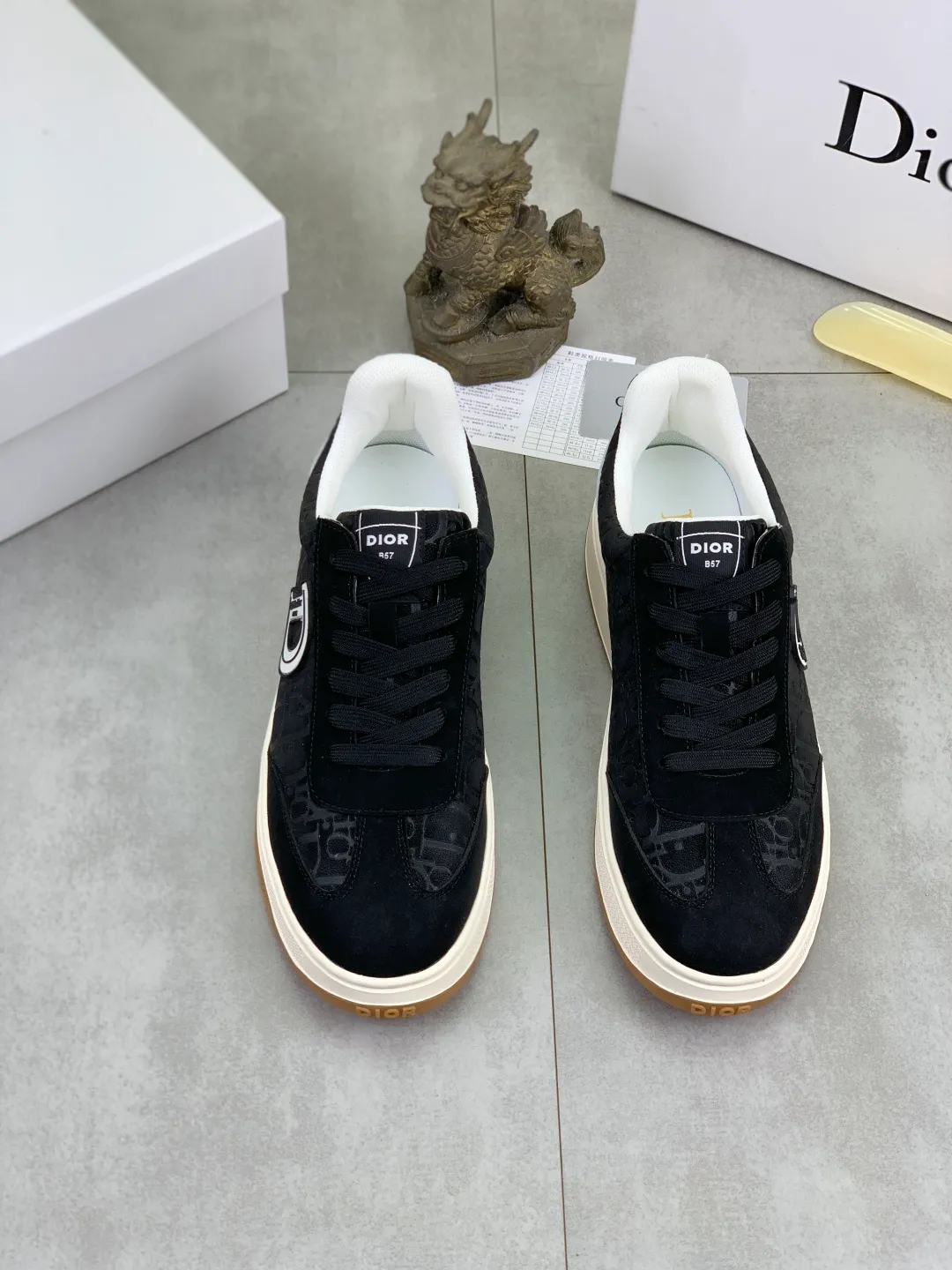 Men's Men's Shoes 💰P380 💰[New Style]🆘[Dior] 2025 Dior Original Lace-up Low-top Men's Shoes Classic casual shoes 🔥This model is the official flagship model with high quality and made by famous original designers. It is made of high-quality cowhide with original materials➕Comfortable and breathable mesh lining➕Pigskin insole. The perfect last shape and generous and fashionable design have attracted many consumers. Suitable for drivers to drive🚗. What you want is the highest quality in the market. Color: 4️⃣Color code number: 38--44 (45 customized)